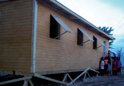 ECOLE URGENCE SALLE 45 E Haïti